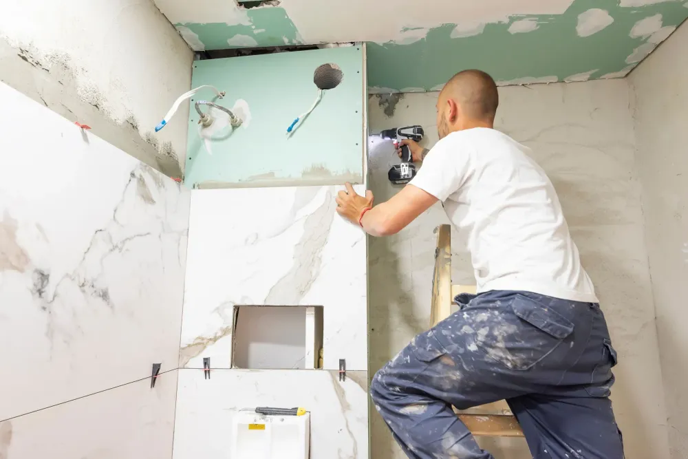 Rénovation salle de bain près de Gembloux